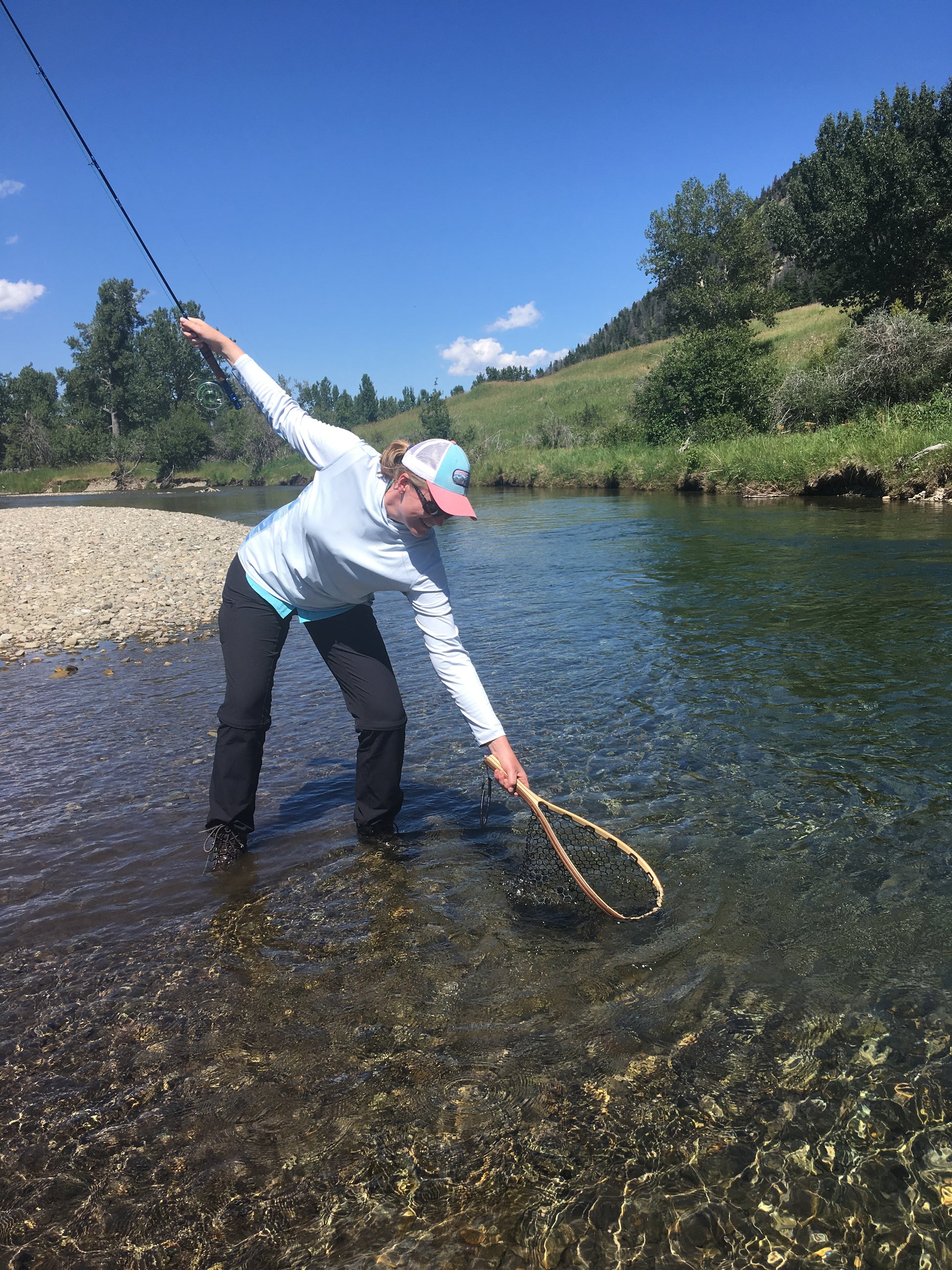 Walk and Wade Fishing Net – Montana Net Co